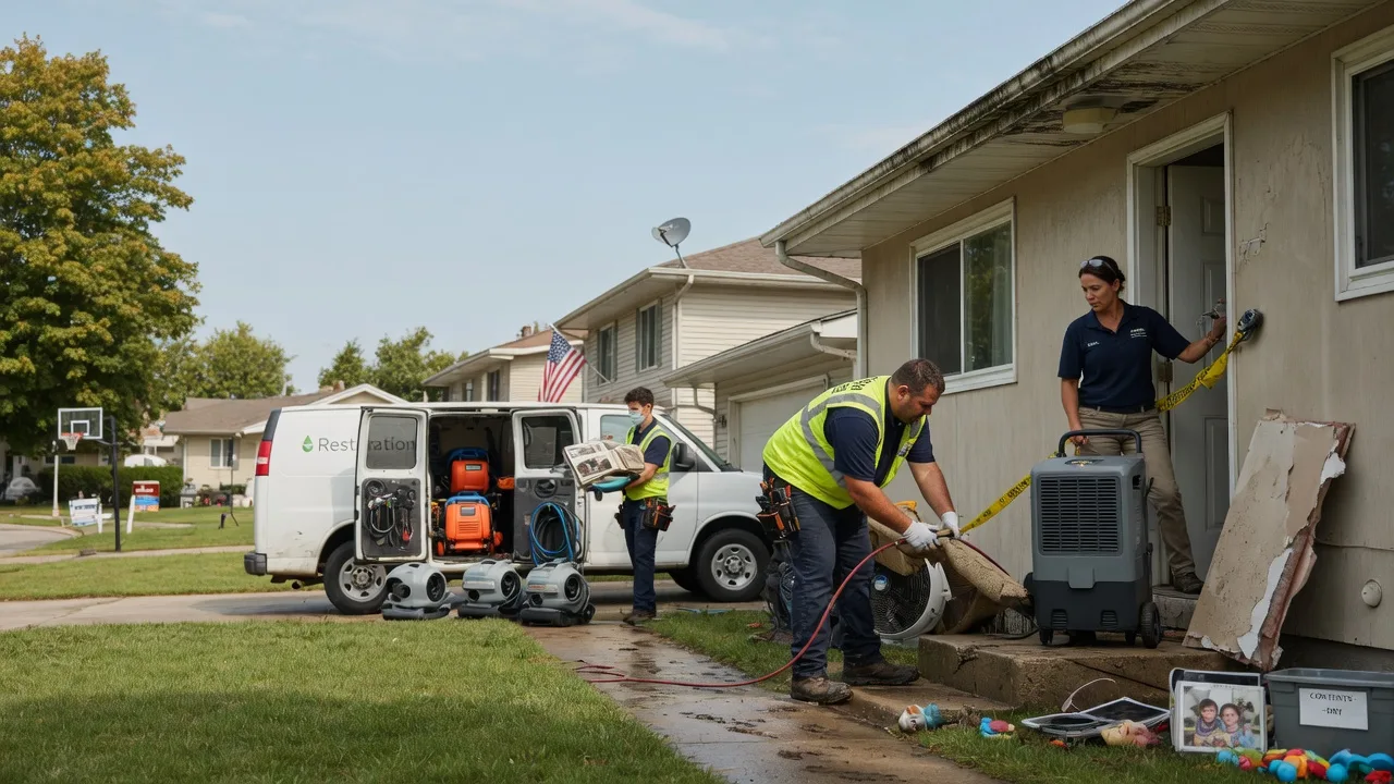 Water Damage Restoration in Dunreith, IN near me